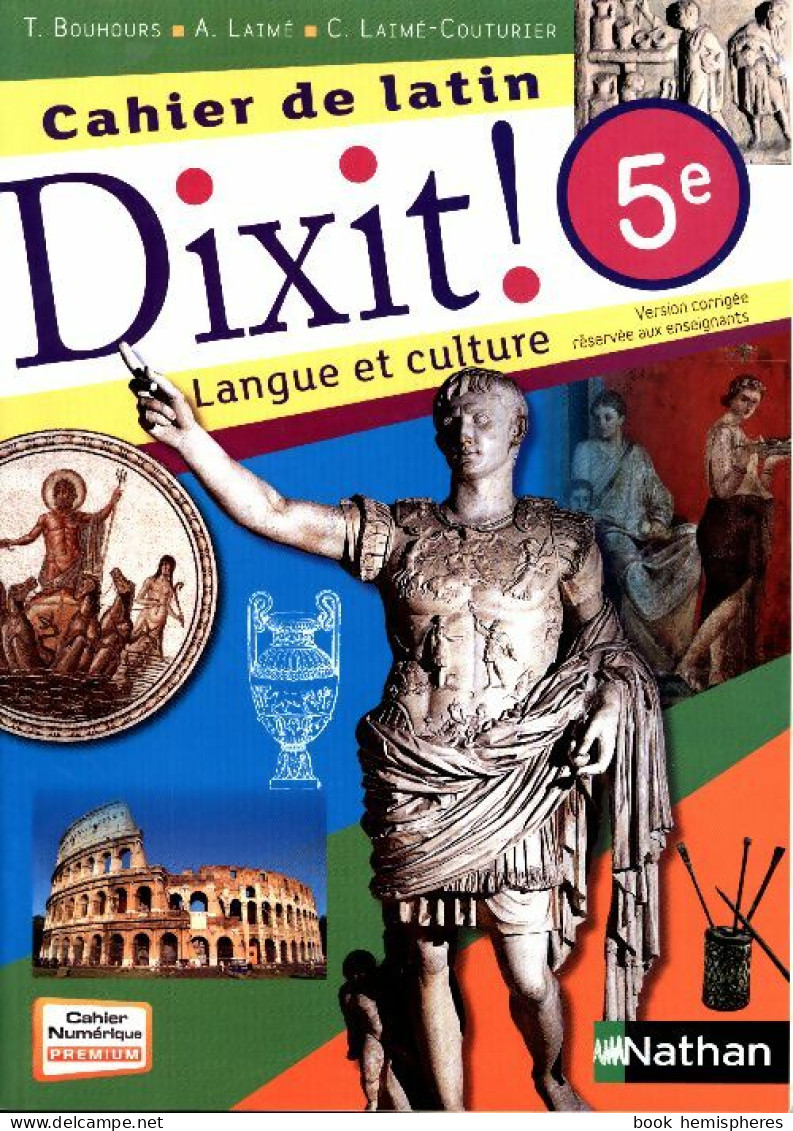 Dixit 5e. Cahier De Latin (2014) De Collectif - 6-12 Ans