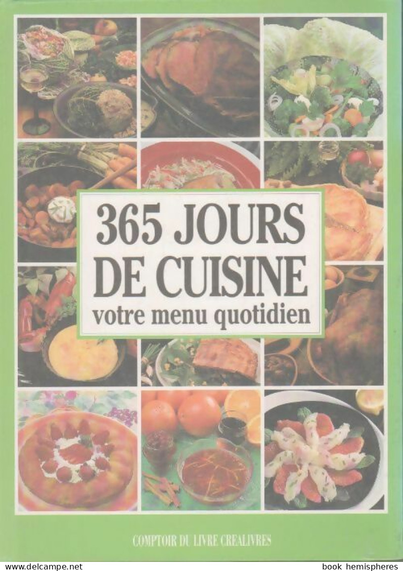 365 Jours De Cuisine (1990) De Collectif - Gastronomia