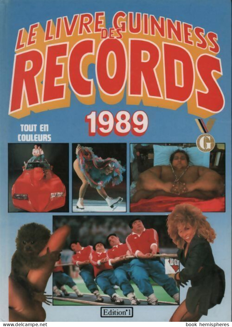 Le Livre Guinness Des Records 1989 (1988) De Mcwhirter Norris - Dictionnaires