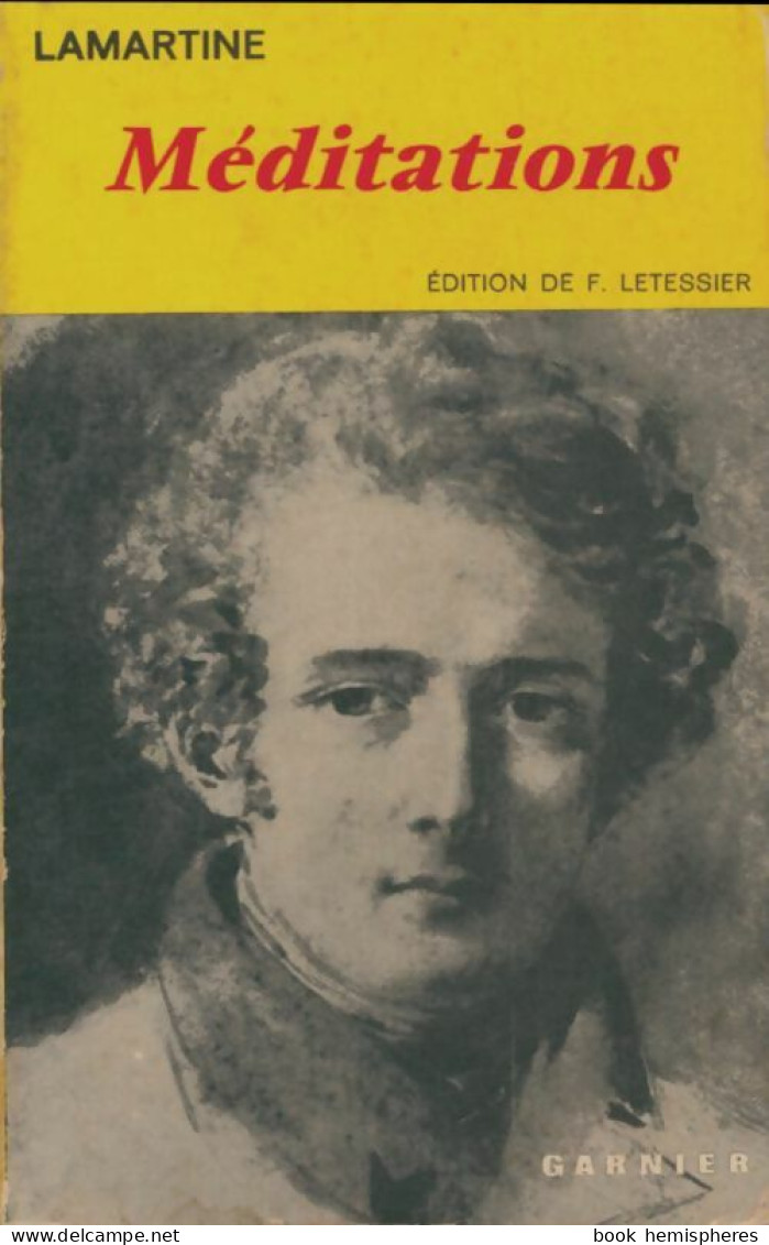 Méditations (1980) De Lamartine - Psychologie/Philosophie