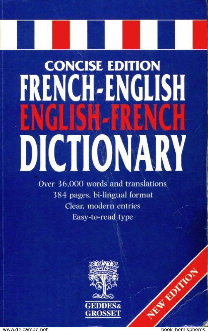 French-english / English-french Dictionary (2003) De Collectif - Dictionnaires