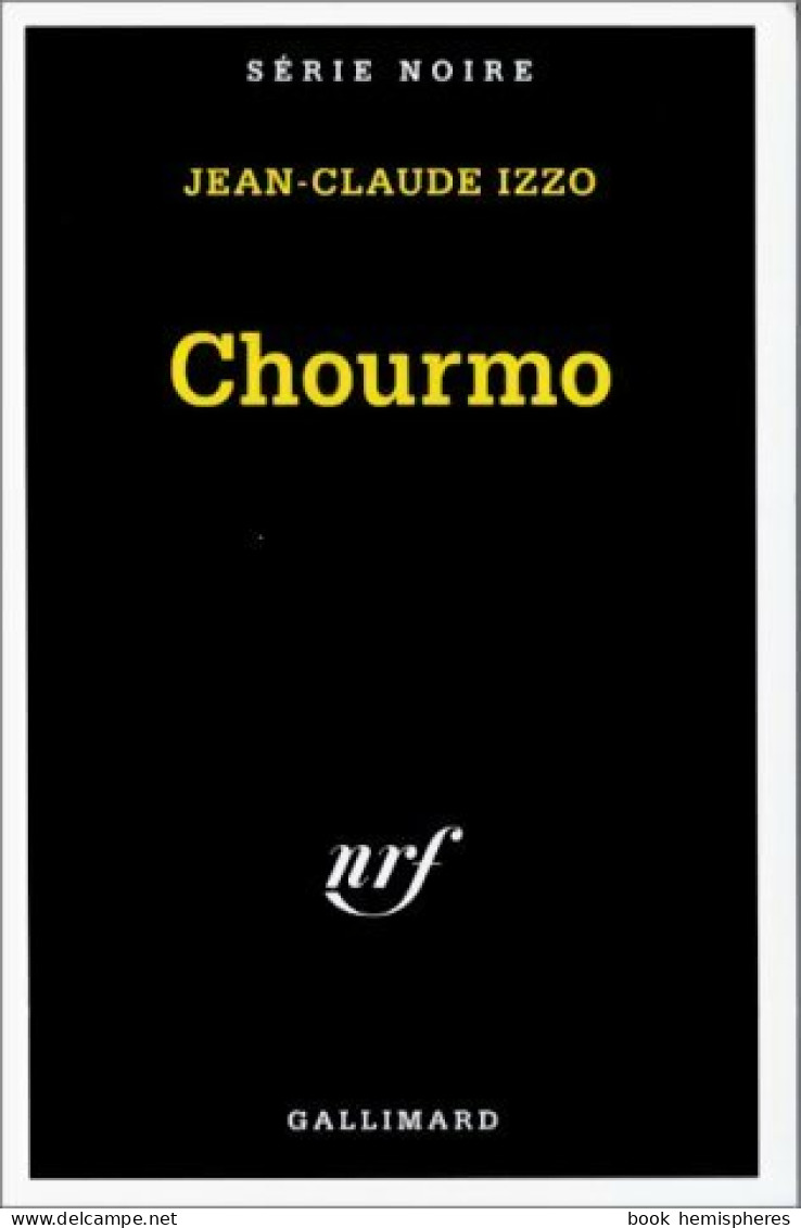 Chourmo (1996) De Jean-Claude Izzo - Altri & Non Classificati