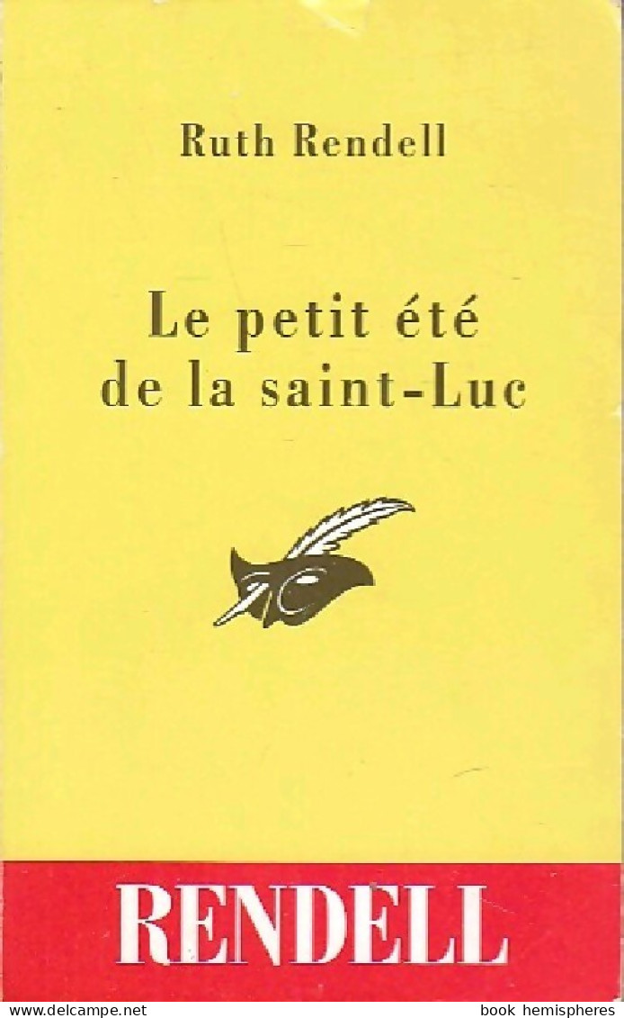 Le Petit été De La Saint Luke (2001) De Ruth Rendell - Sonstige & Ohne Zuordnung