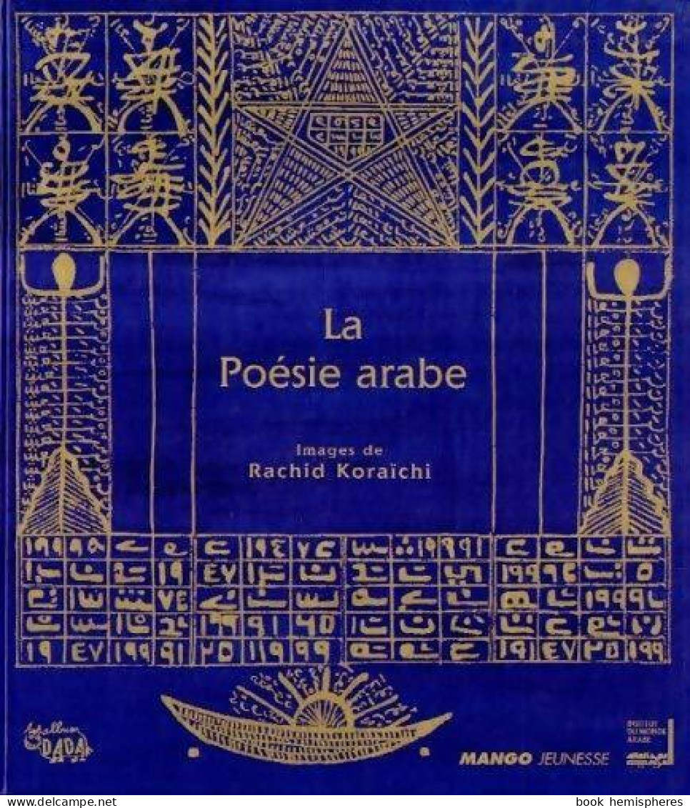 La Poésie Arabe (2001) De Collectif - Other & Unclassified