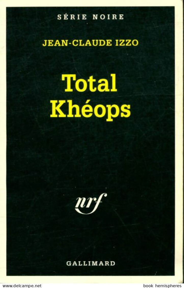 Total Khéops (1995) De Jean-Claude Izzo - Altri & Non Classificati