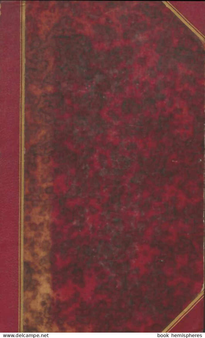 Collection Des Classiques Français Tome I (1826) De Collectif - Sonstige & Ohne Zuordnung