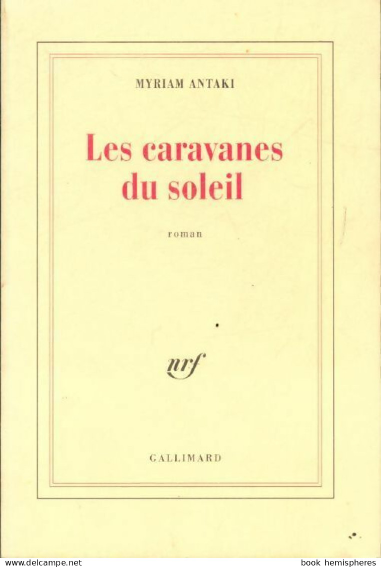 Les Caravanes Du Soleil (1991) De Myriam Antaki - Other & Unclassified