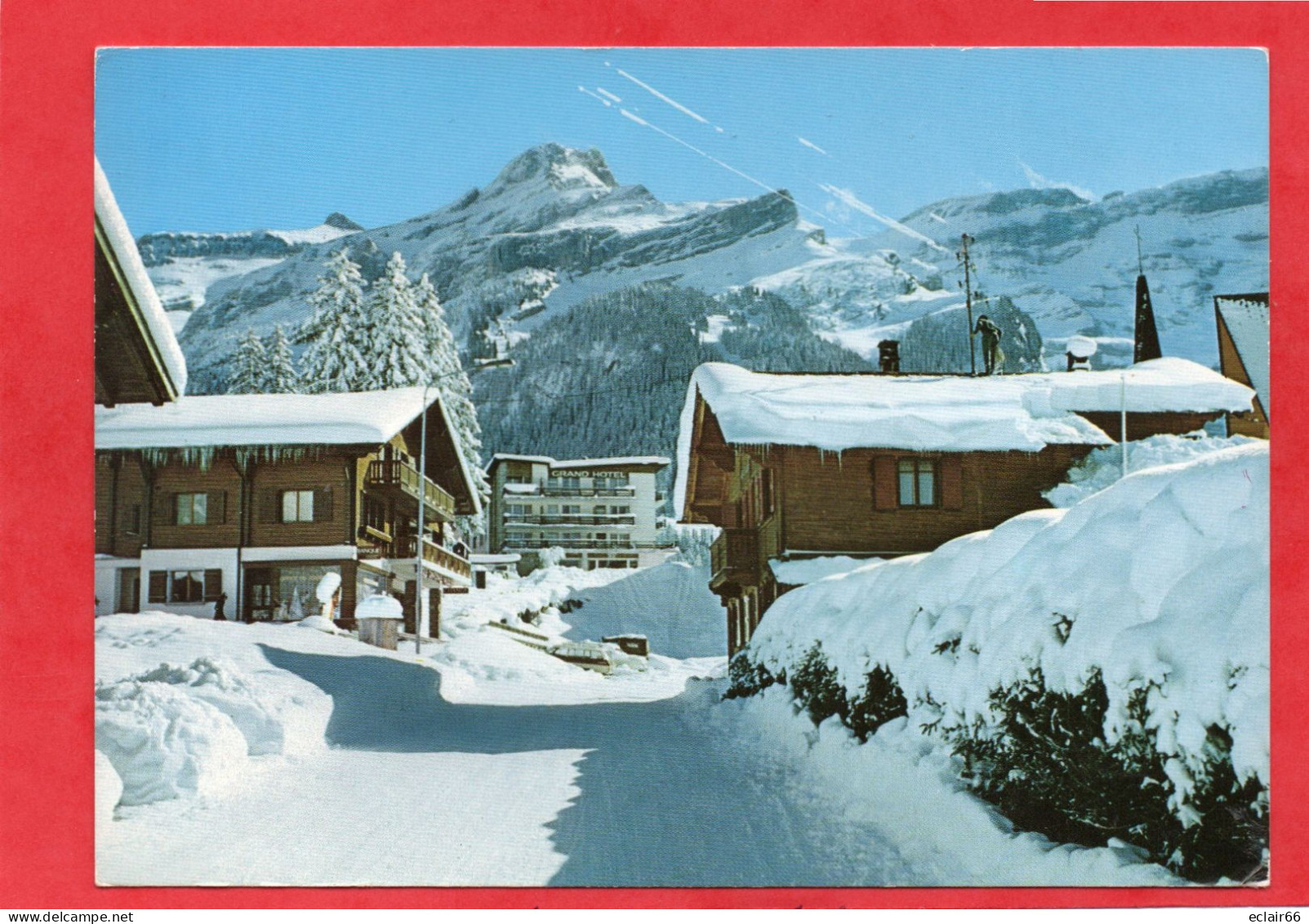 Le Sex Rouge Sommet Des Alpes Bernoises Canton De Vaud.se Trouve Dans Le Massif Des Diablerets CPM 1978 Edit J.BAUDAT - Les Diablerets