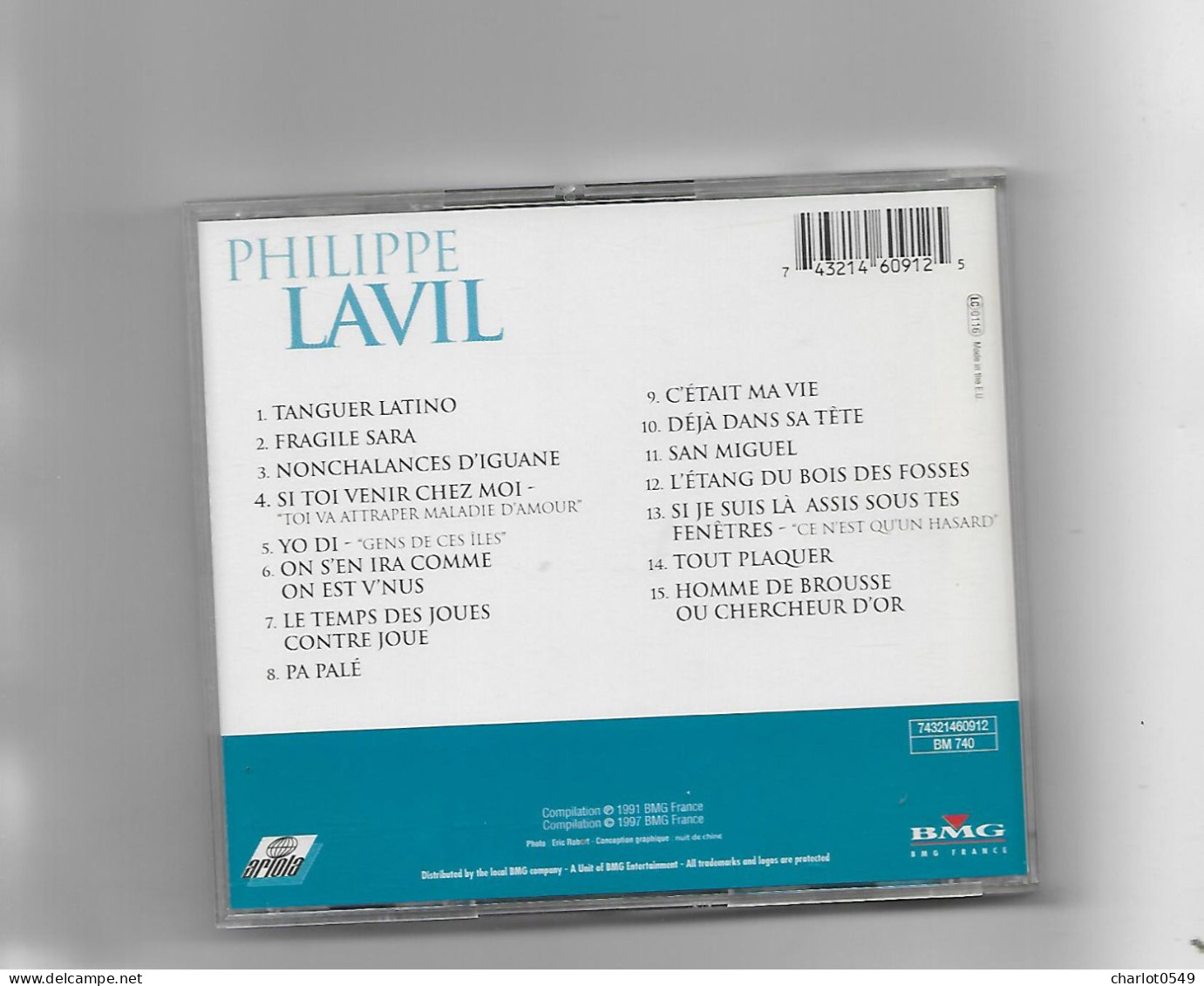 15 Titres Philippe Lavil - Otros & Sin Clasificación