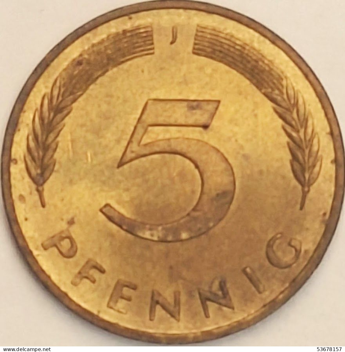 Germany Federal Republic - 5 Pfennig 1983 J, KM# 107 (#4602) - 5 Pfennig