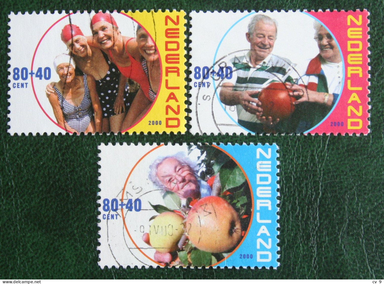 Zomerzegel Sommermarken Summer Stamp NVPH 1890-1892 (Mi 1788-1790) 2000 Gestempeld / USED NEDERLAND / NIEDERLANDE - Usati
