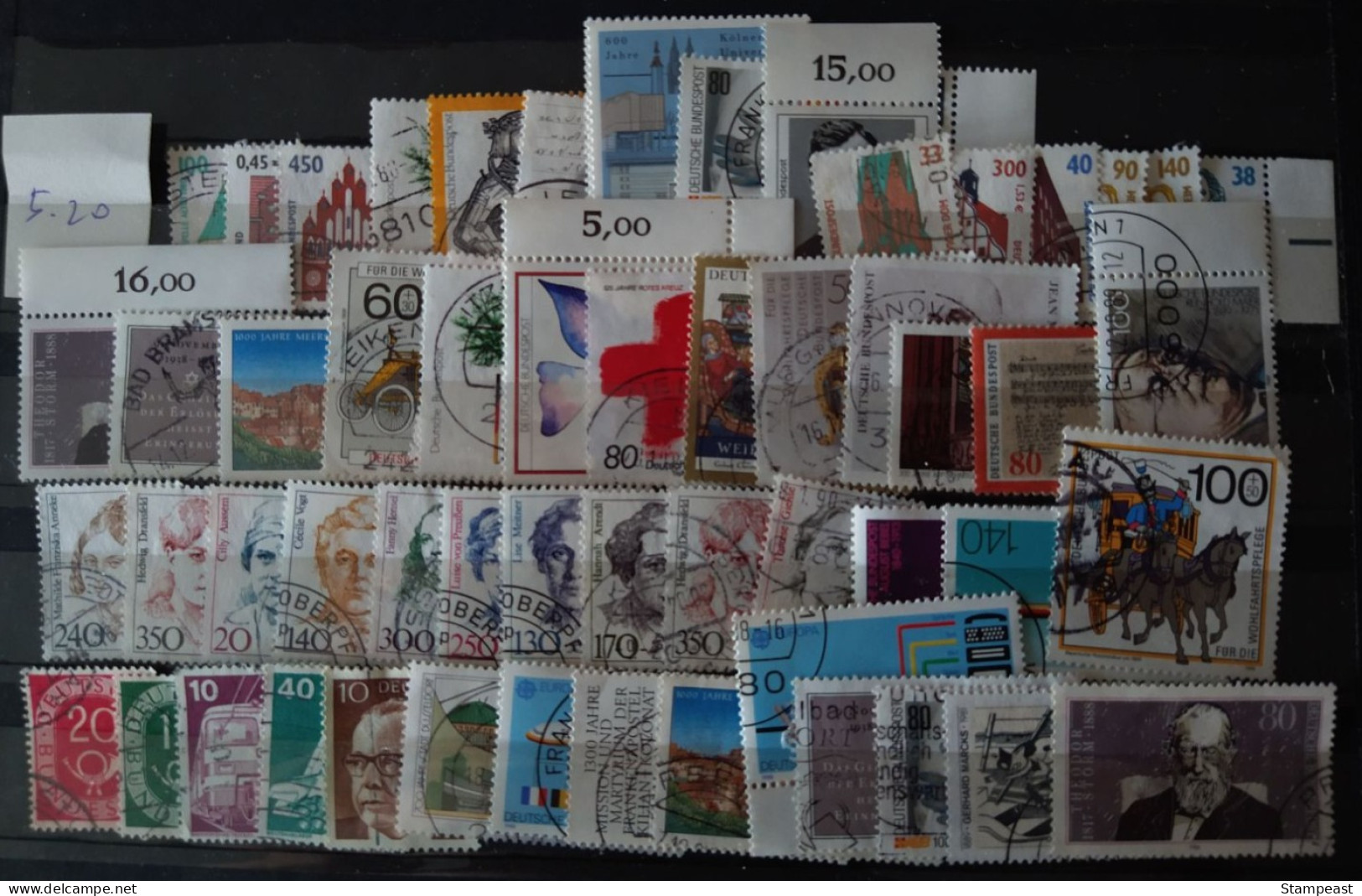 Deutschland 50 Verschiedene Briefmarken Los 5.20 - Andere & Zonder Classificatie