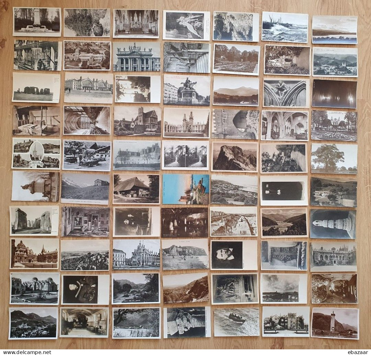 Europe 70 Postcards Lot Unused - 5 - 99 Cartes
