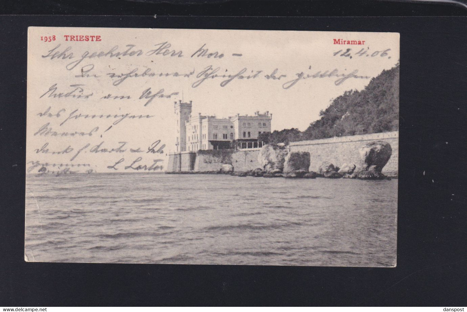Trieste AK Miramar 1906 - Trieste (Triest)