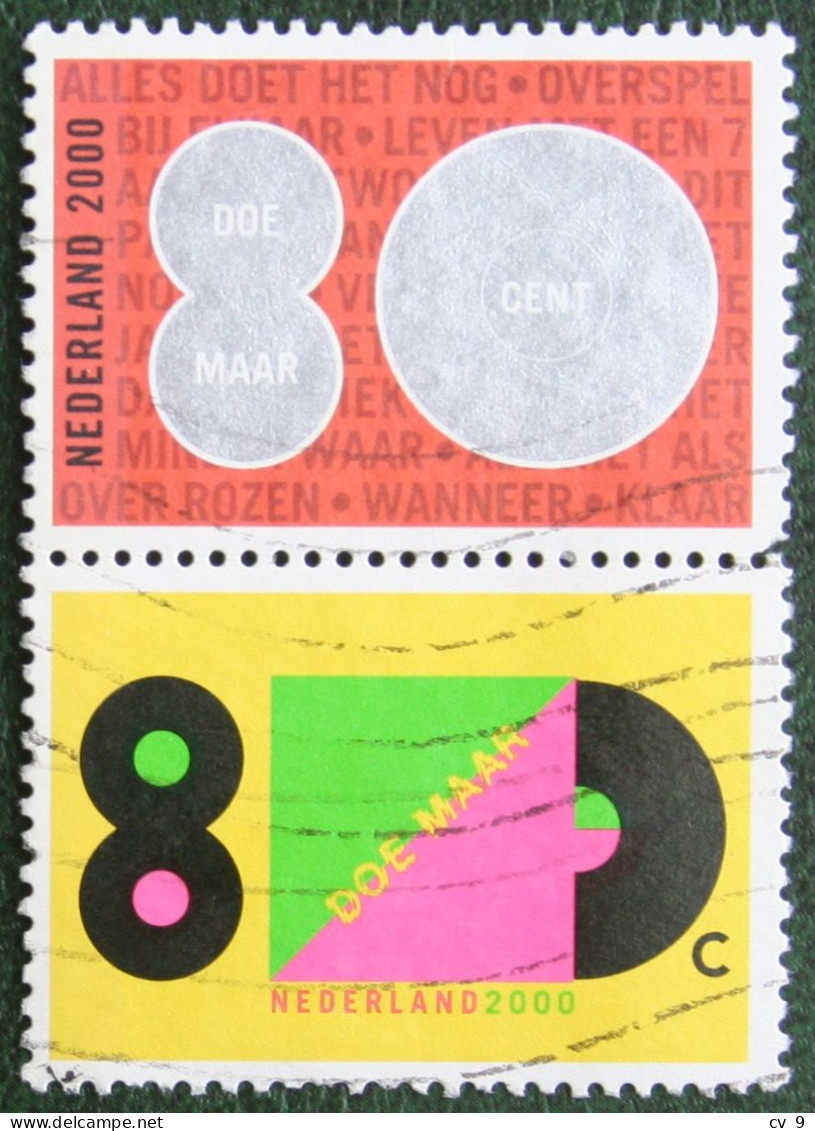 Doe Maar NVPH 1905-1906 (Mi 1802-1803); 2000 Gestempeld / USED NEDERLAND / NIEDERLANDE - Used Stamps