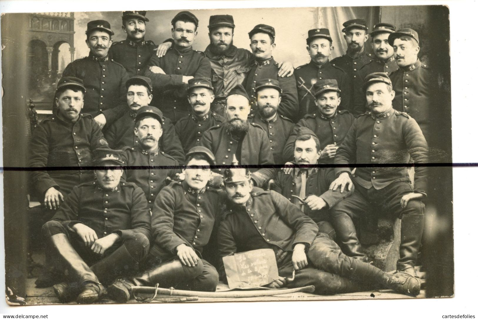 Carte Photo .CPA. D54. Einville . Soldats Qui Posent Pour La Photo - Autres & Non Classés