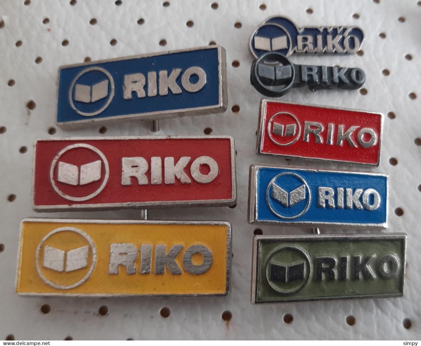 RIKO Ribnica Plowing Factory Snow Blowers Spreaders Charrue Pflug Plows Tondeuse Slovenia 8 Different Pins - Marques