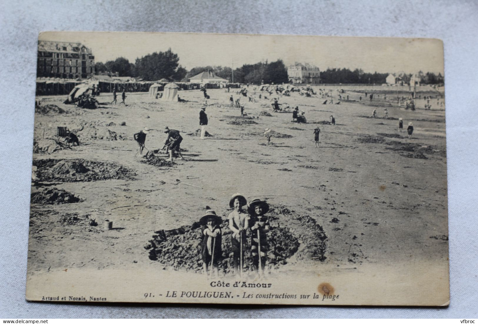 Le Pouliguen, Les Constructions Sur La Plage, Loire Atlantique 44 - Le Pouliguen