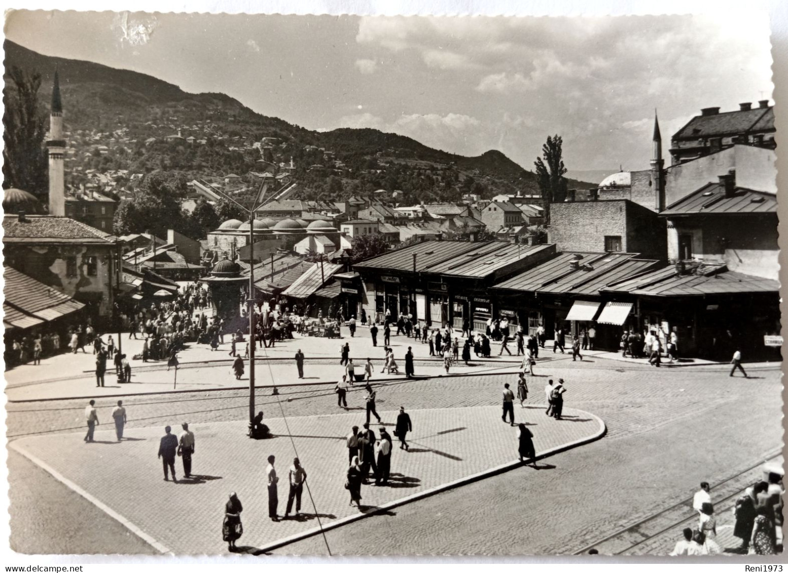 Sarajevo, Straßenansicht, Ca. 1960 - Bosnie-Herzegovine