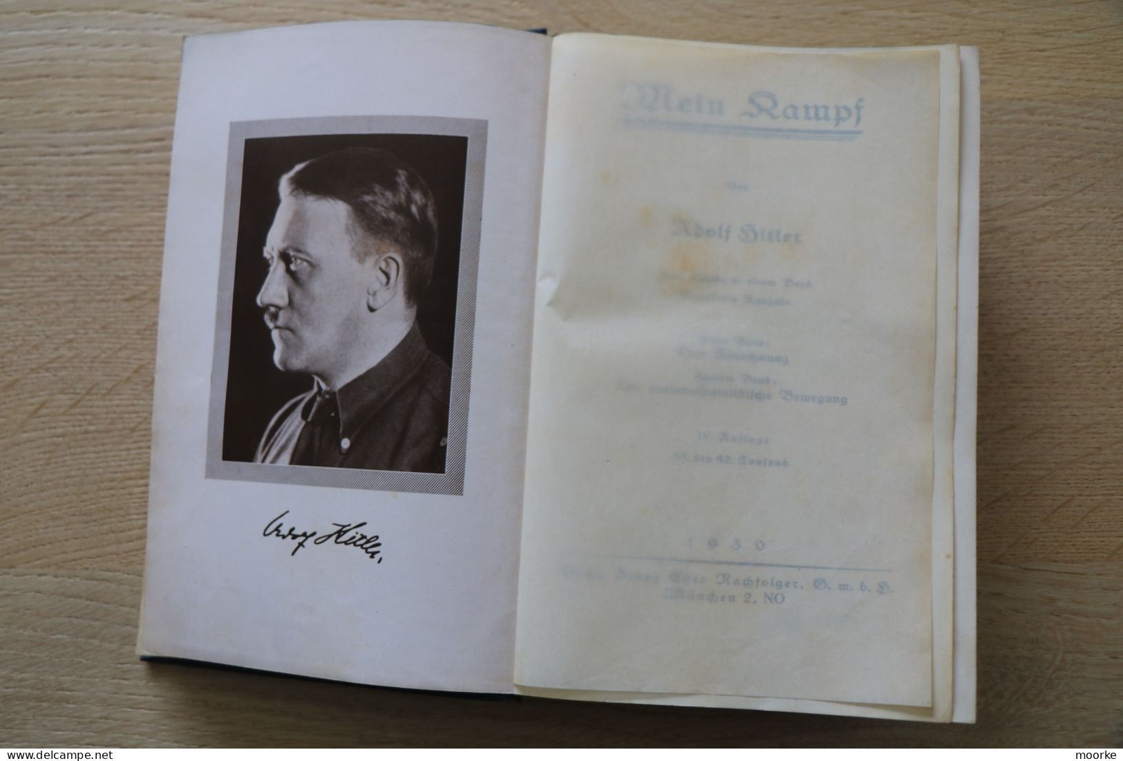 Mein Kampf - Adolf Hitler - 1930 - Old Books