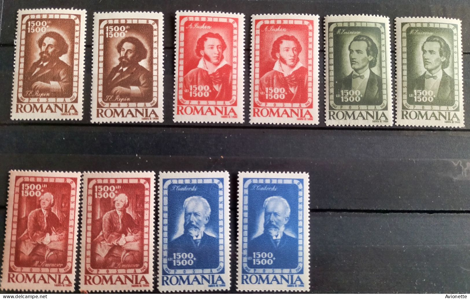 Romania (14 Timbres) - Unused Stamps