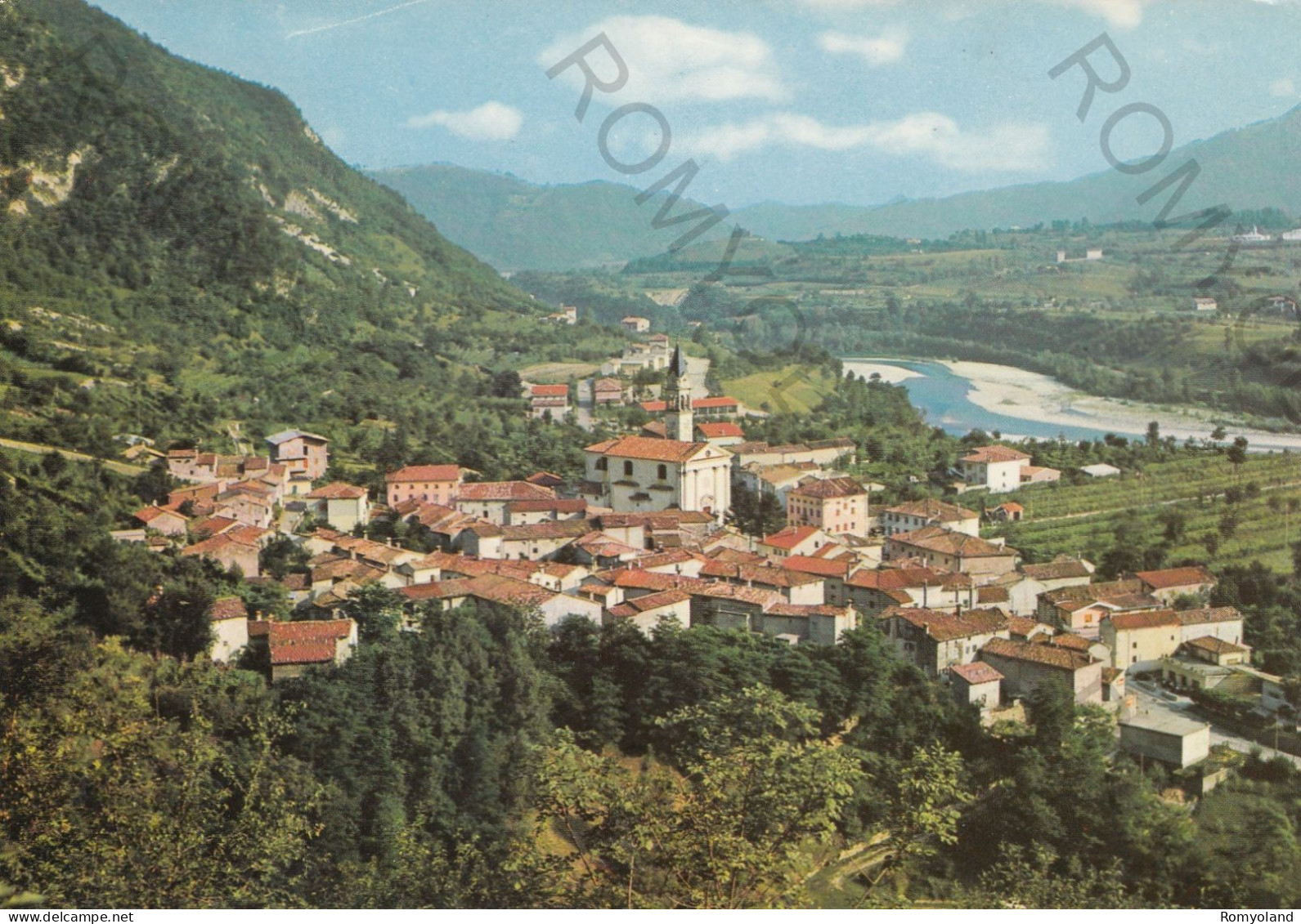 CARTOLINA  C12 VAS,BELLUNO,VENETO-SINISTRA PIAVE-SOGGIORNO PREALPINO-STORIA,MEMORIA,CULTURA,BELLA ITALIA,VIAGGIATA 1973 - Belluno