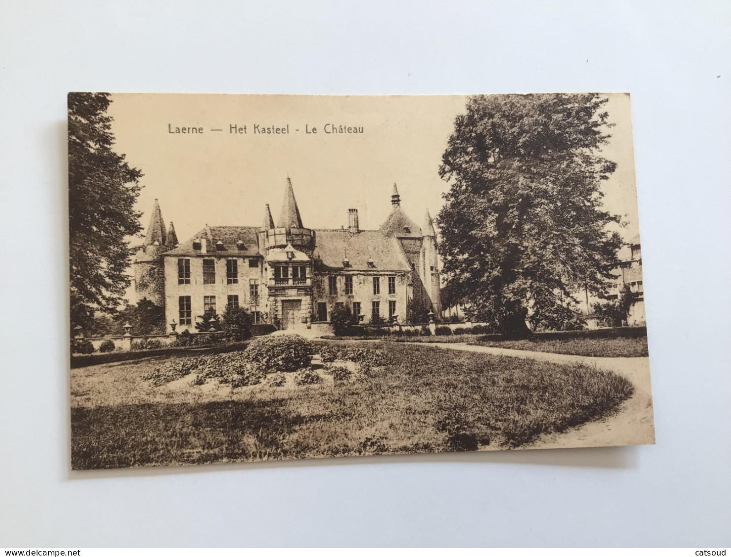 Carte Postale Ancienne Laerne Het Kasteel - Le Château - Laarne