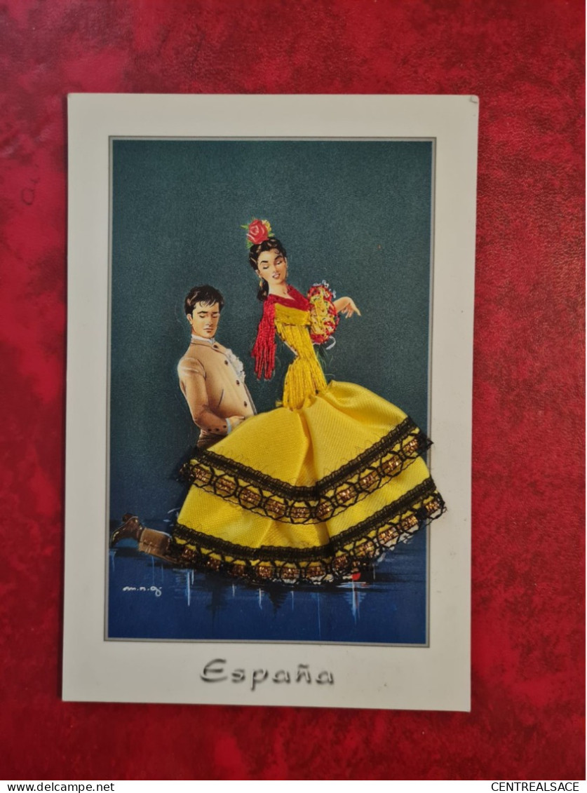 Carte FOLKLORE ESPAGNE COSTUMES - Vestuarios