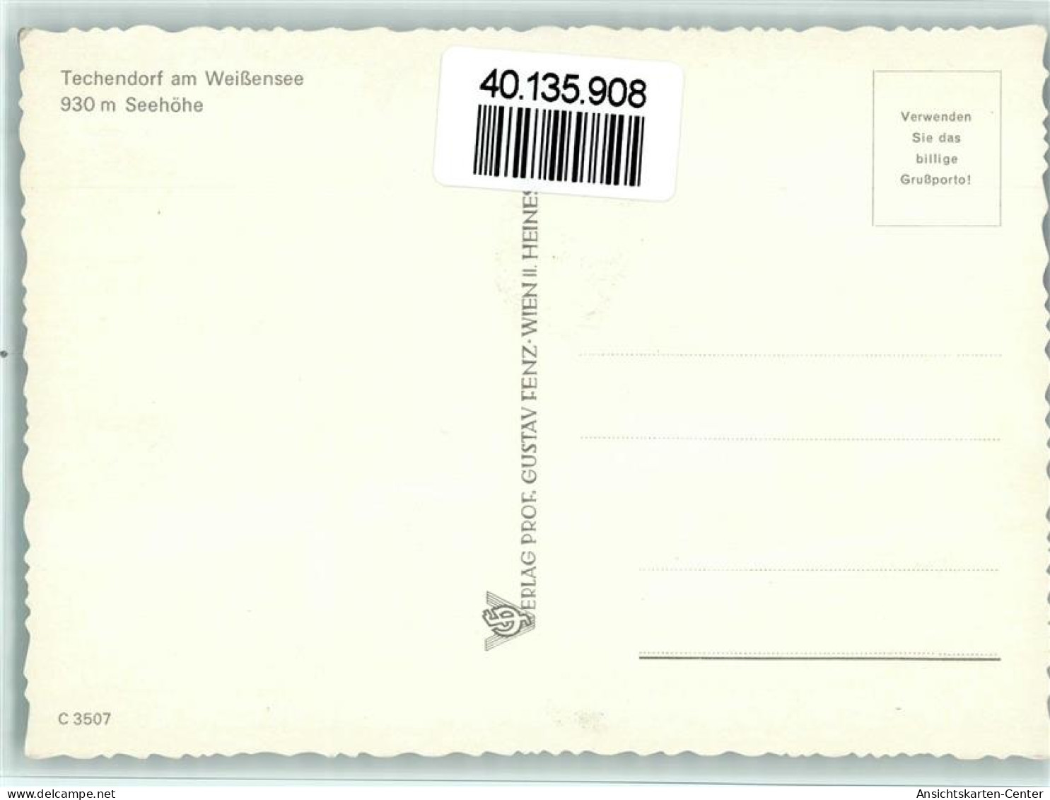 40135908 - Techendorf - Sonstige & Ohne Zuordnung