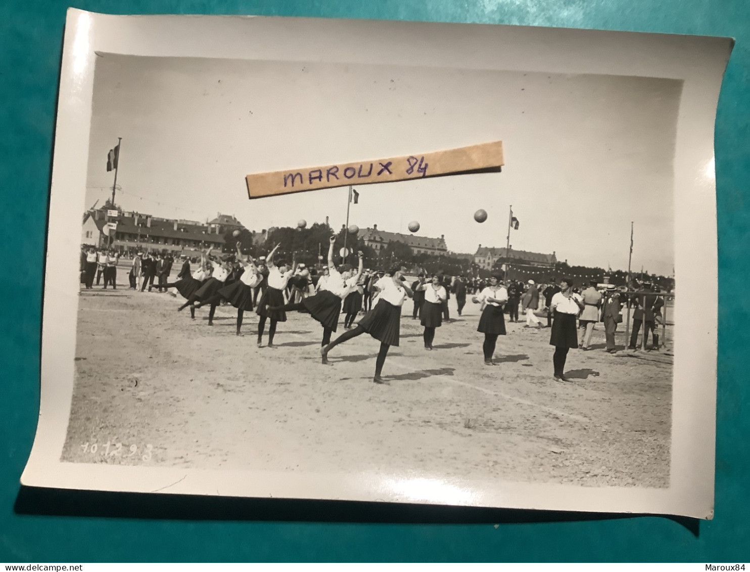 67/ Photo 18/13 Voyage Présidentiel à Strasbourg Fête De Gymnastique 1 Er Juin 1925 Gymnastes Slovaques - Sports