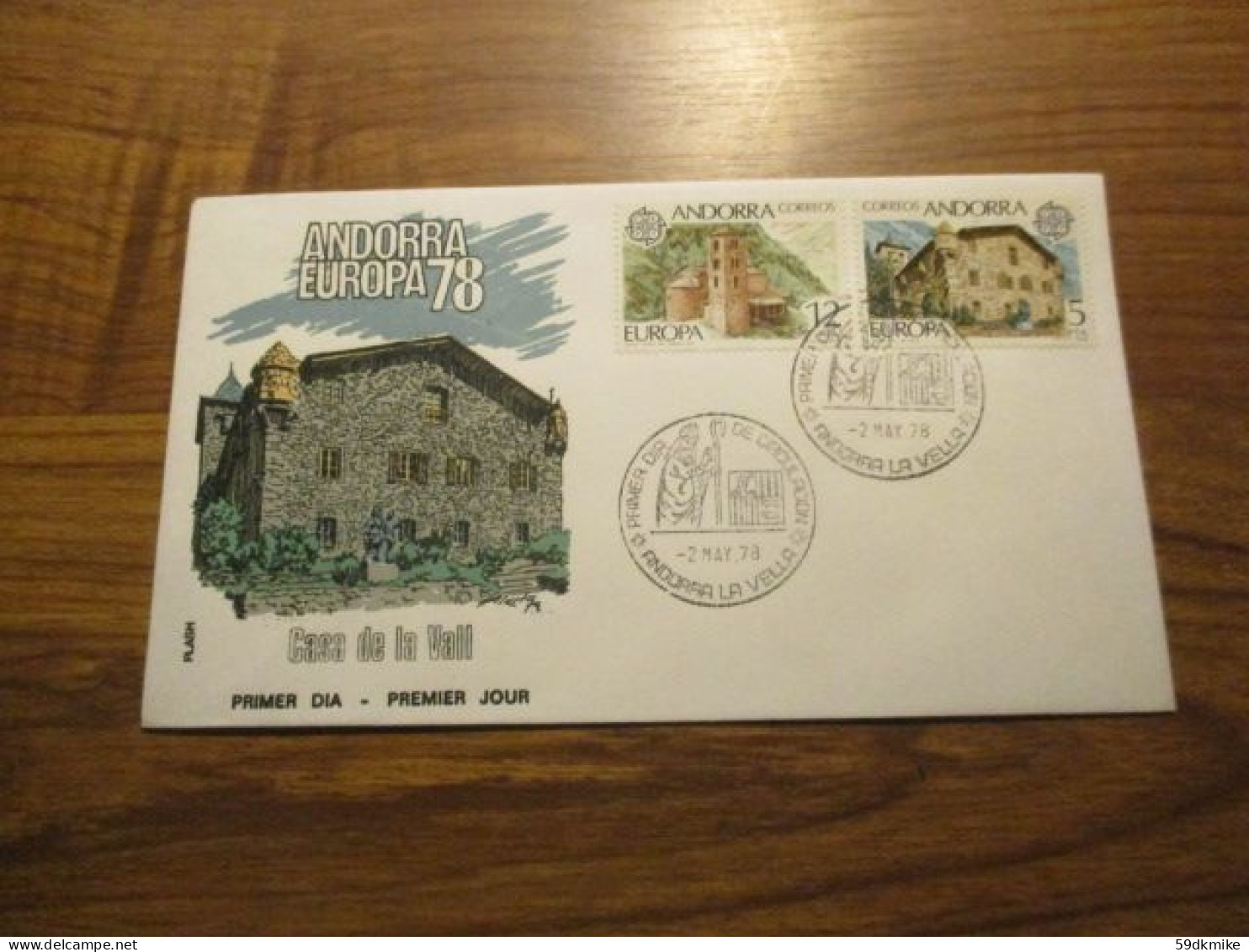 FDC - 1er Jour - Andorre - 1978 - Europa - Sonstige & Ohne Zuordnung