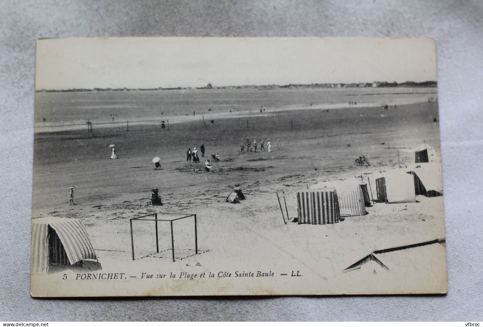 N655, Pornichet, Vue Sur La Plage Et La Côte Sainte Baule, Loire Atlantique 44 - Pornichet