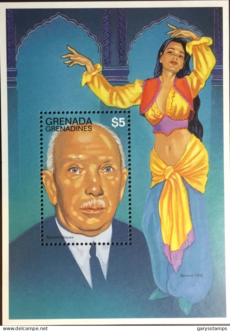 Grenada Grenadines 1996 Composers Minisheet MNH - Grenada (1974-...)