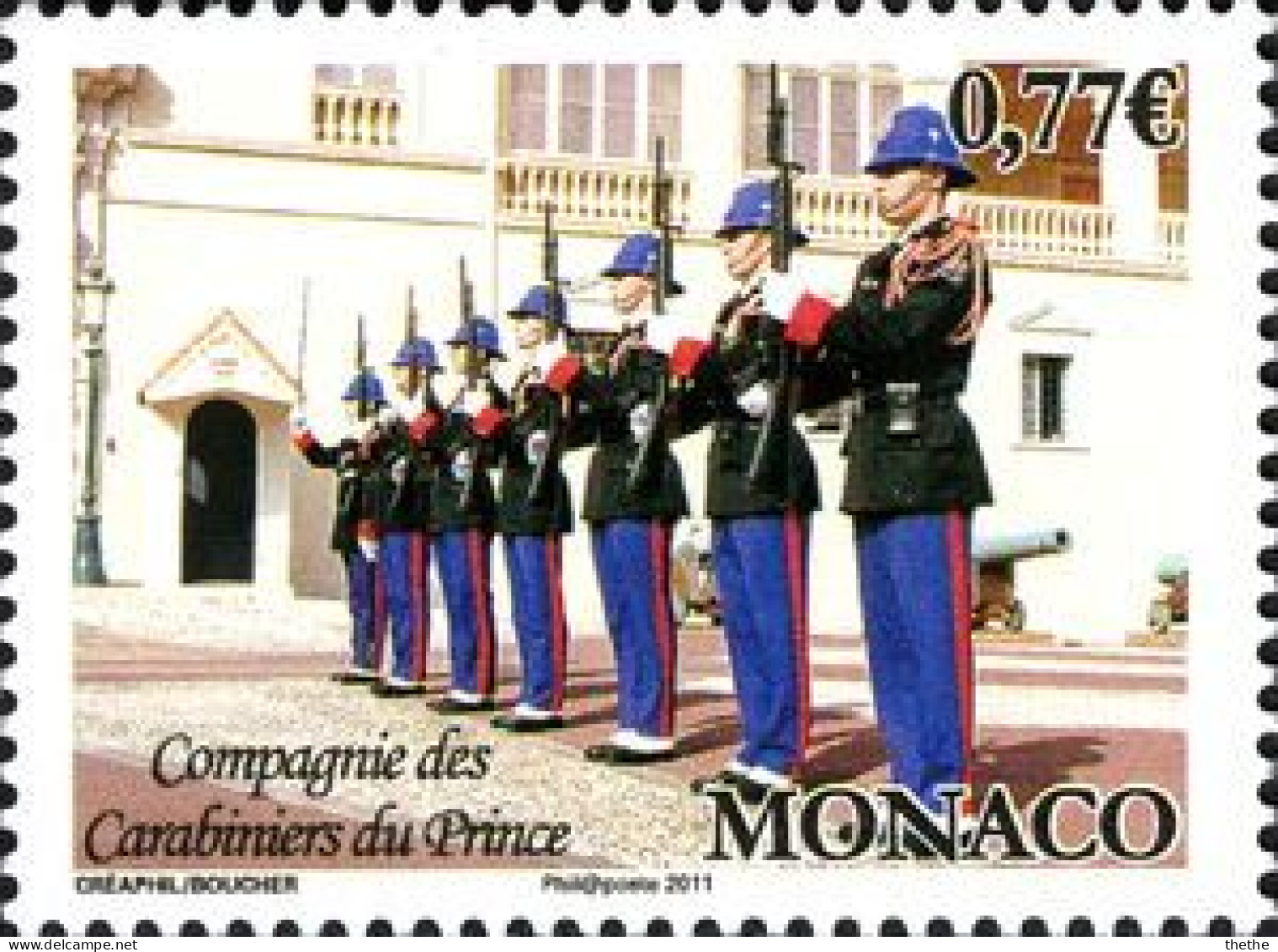 MONACO  -  Compagnie Des Carabiniers Du Prince - Ongebruikt