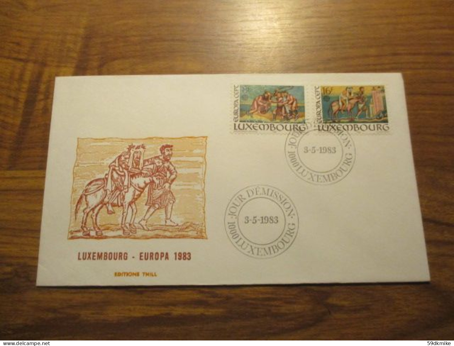 FDC - 1er Jour - Luxembourg - 1983 - Europa - FDC