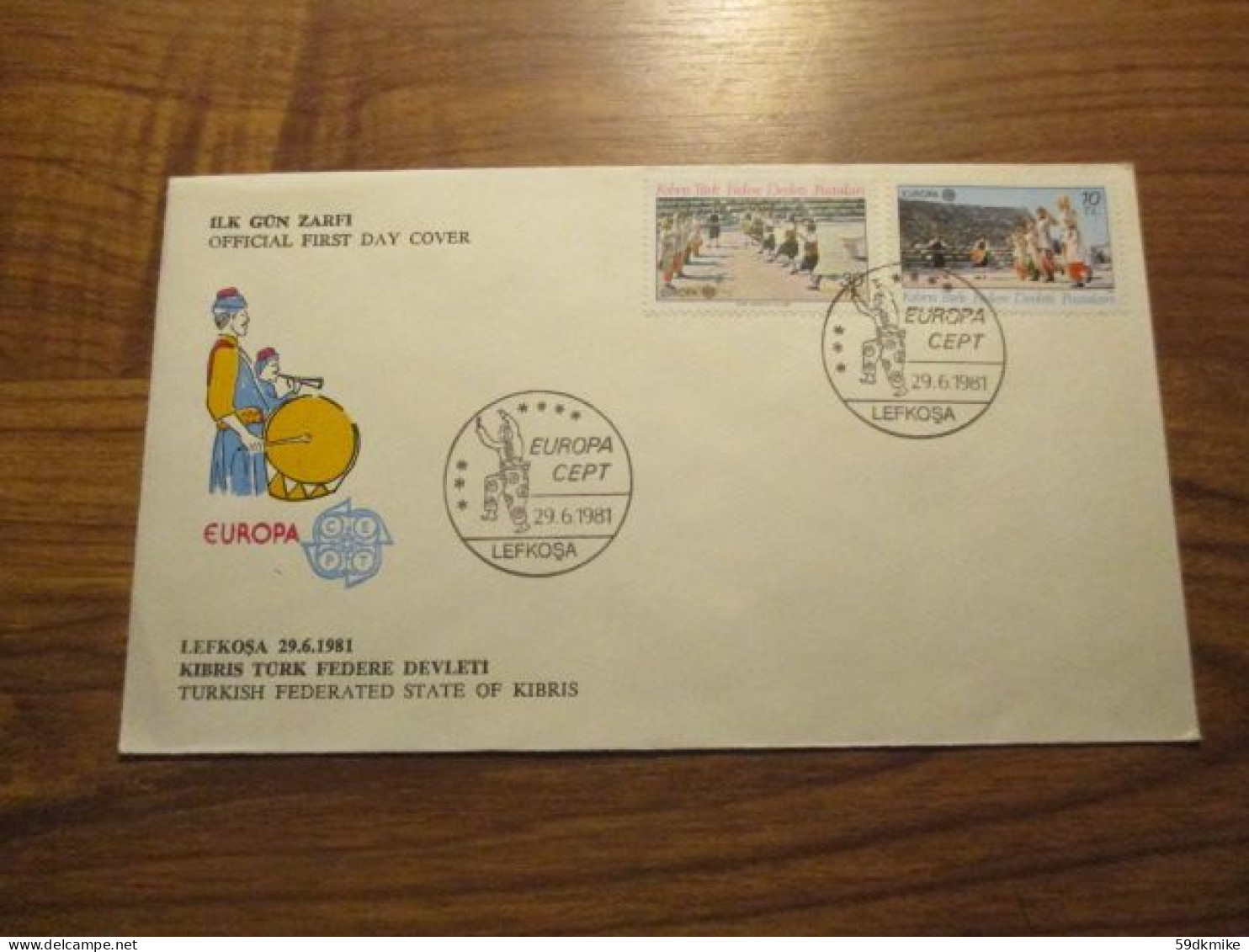 FDC - 1er Jour - Turquie - 1981 - Europa - Andere & Zonder Classificatie