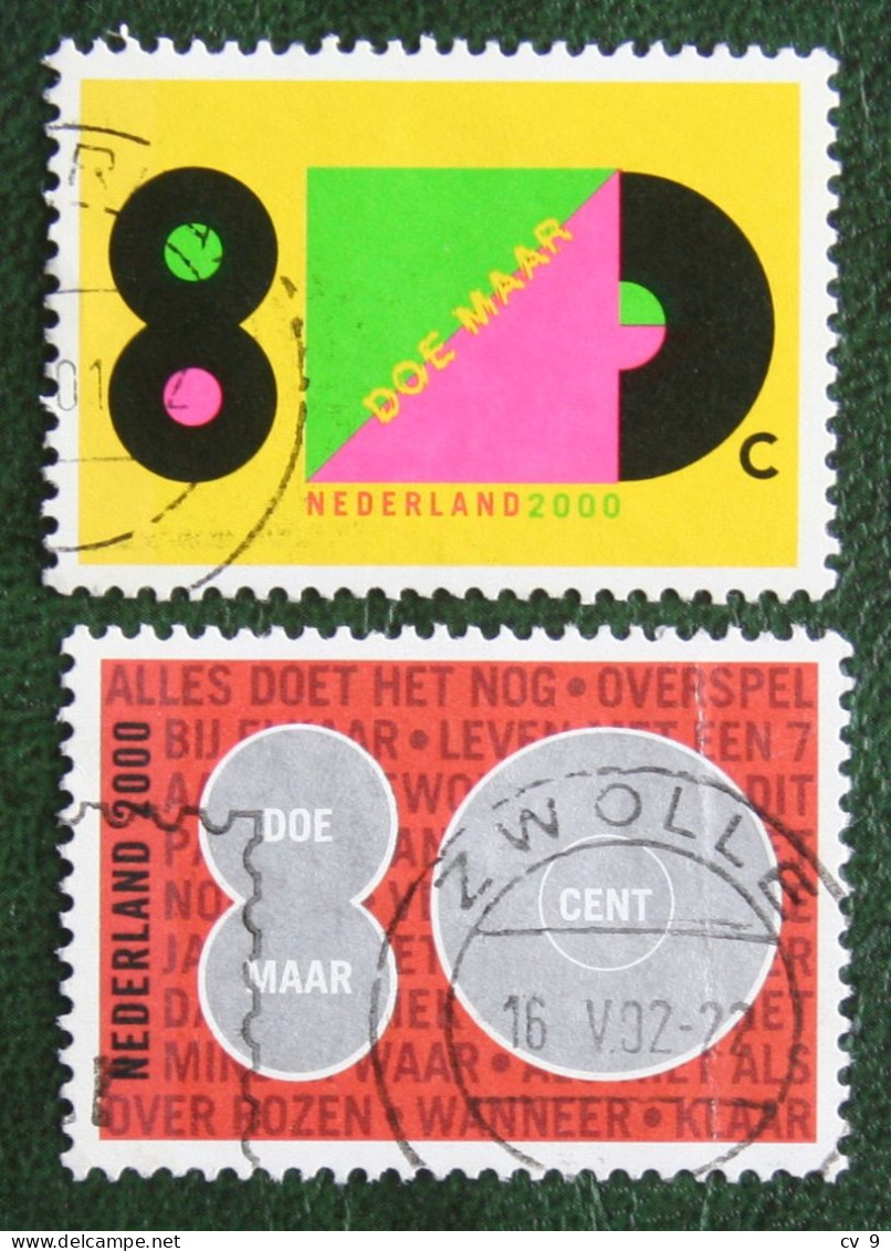 Doe Maar NVPH 1905-1906 (Mi 1802-1803); 2000 Gestempeld / USED NEDERLAND / NIEDERLANDE - Used Stamps