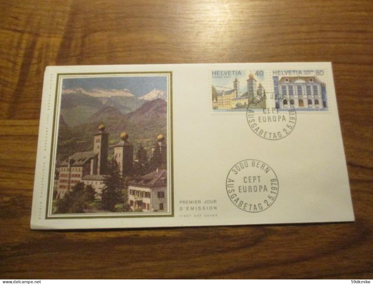 FDC - 1er Jour - Suisse - 1978 - Europa - FDC
