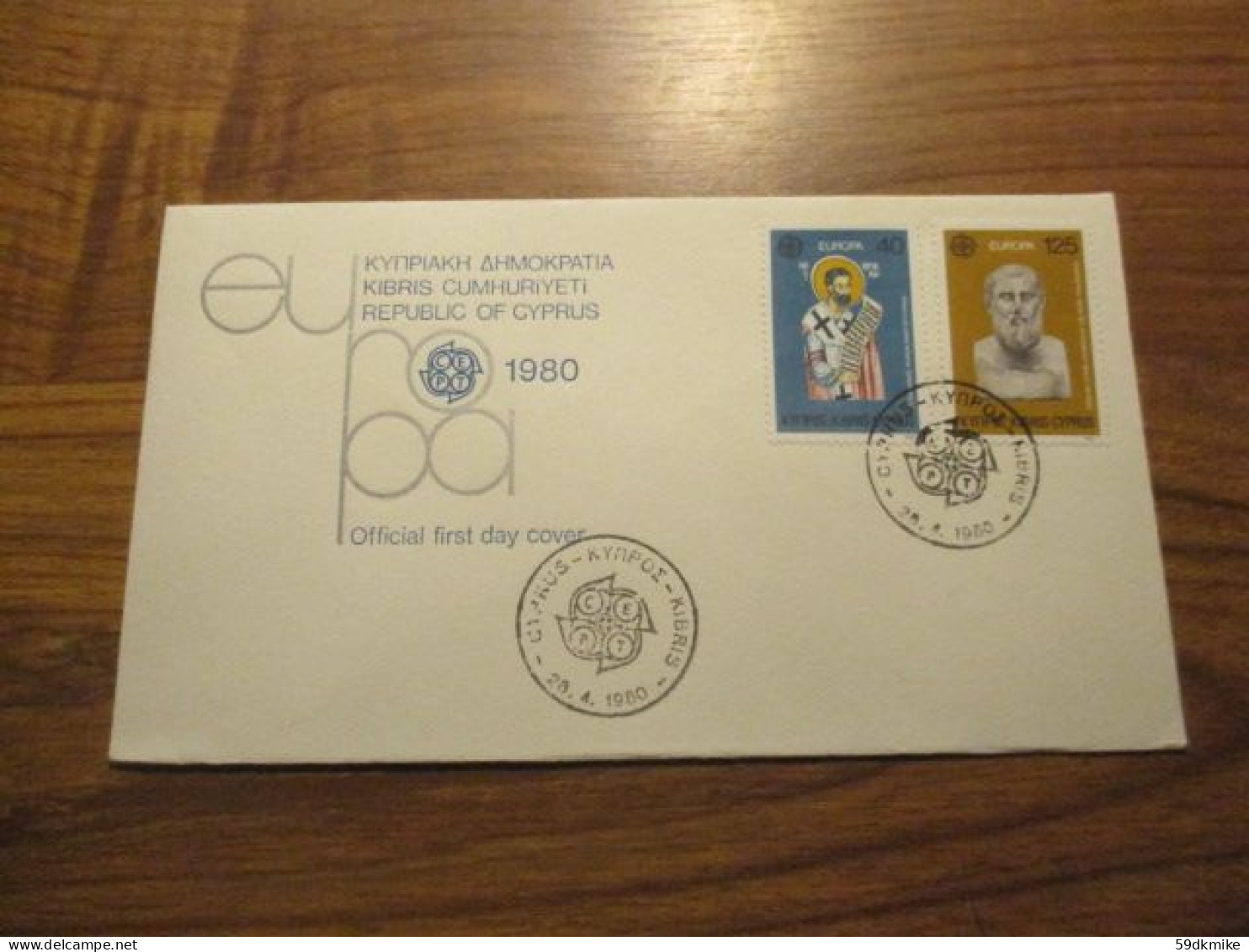 FDC - 1er Jour - Chypre - 1980 - Europa - Other & Unclassified