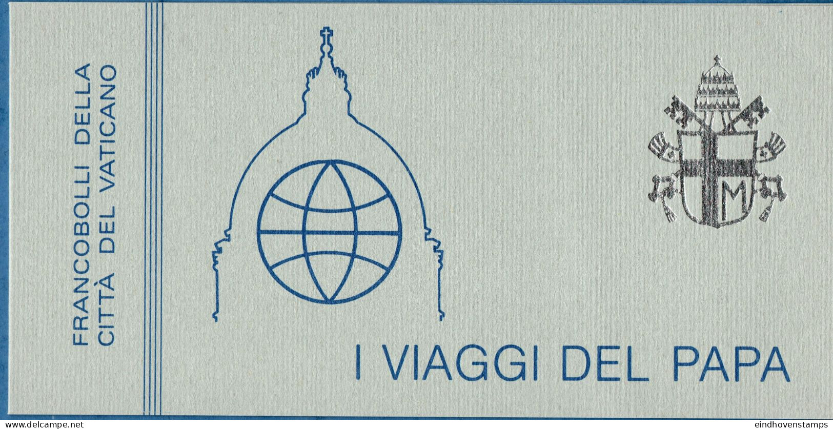 Vatican 1984 Full Stamp Booklet Papal Visits MNH - Postzegelboekjes