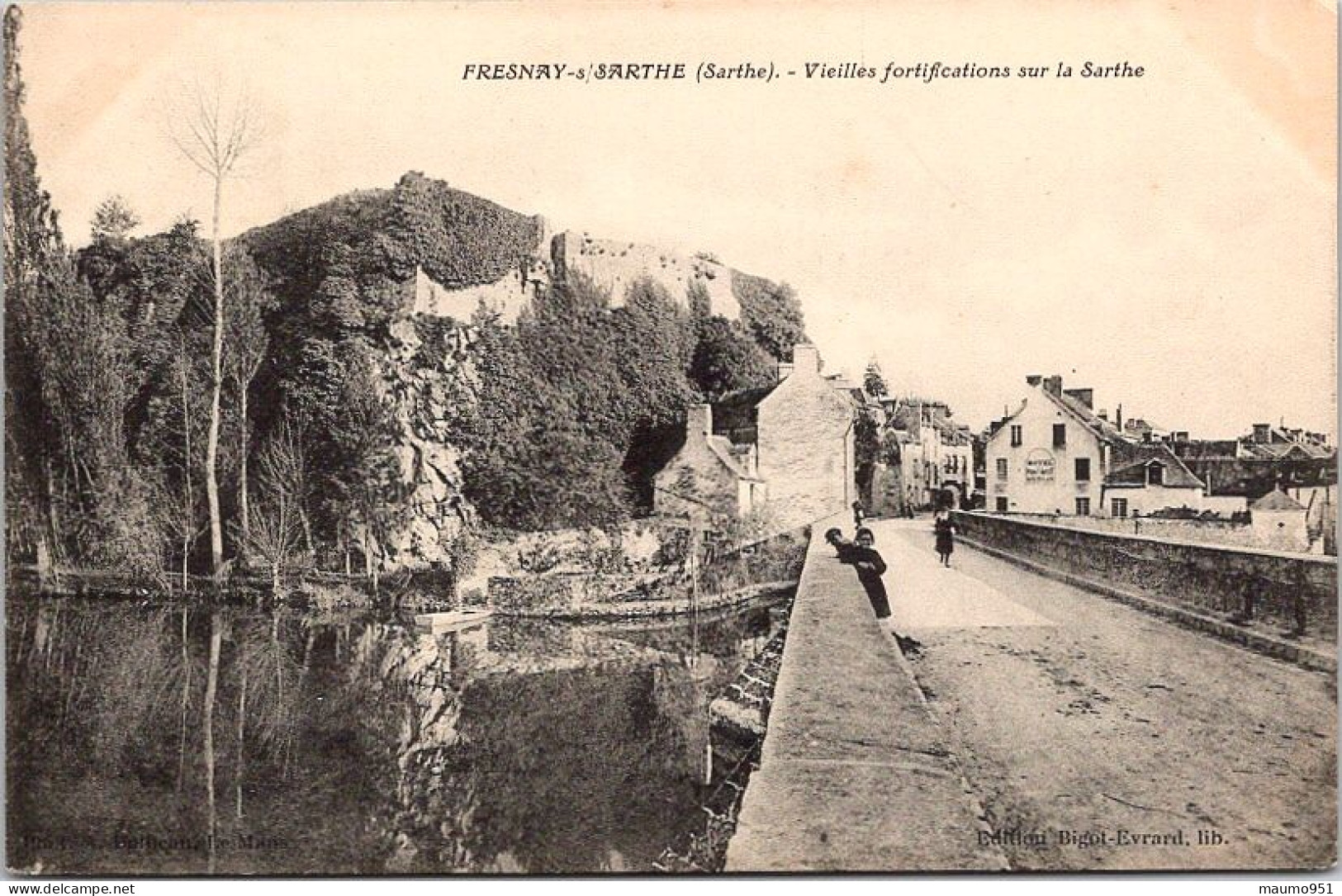 72 FRESNAY SUR SARTHE - Vieilles Fortifications Sur La Sarthe - La Fresnaye Sur Chédouet