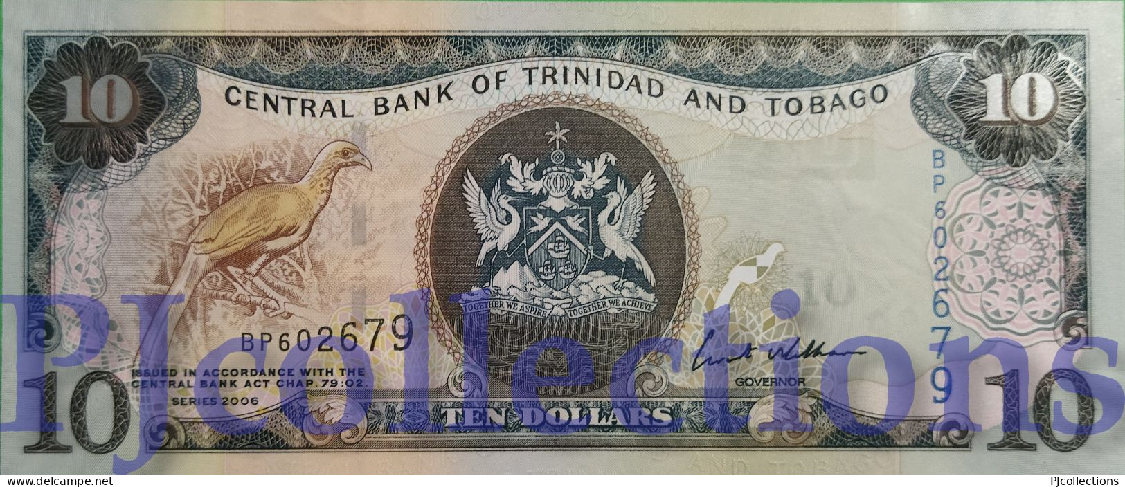 TRINIDAD & TOBAGO 10 DOLLARS 2006 PICK 48 UNC - Trinidad En Tobago