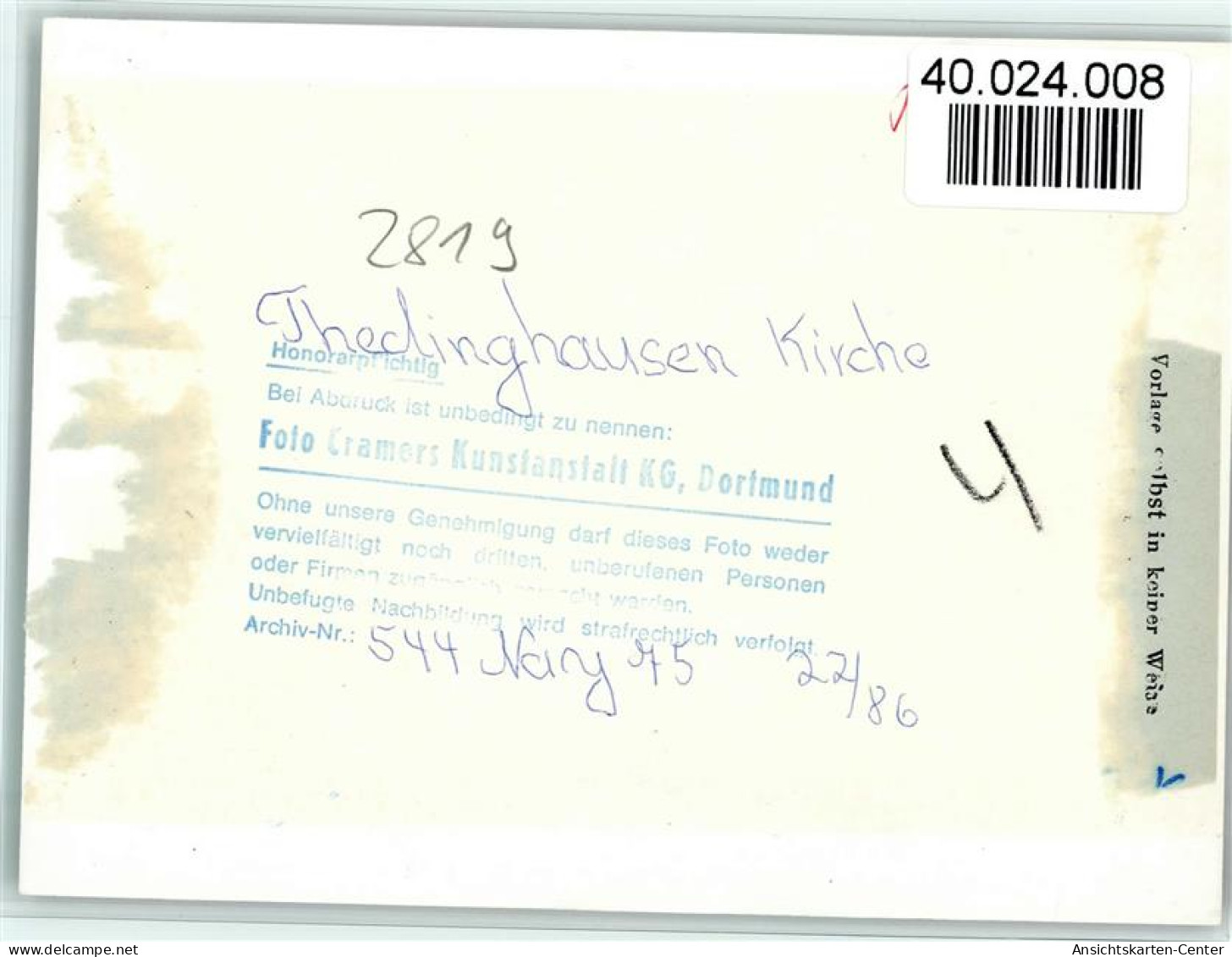 40024008 - Thedinghausen - Andere & Zonder Classificatie