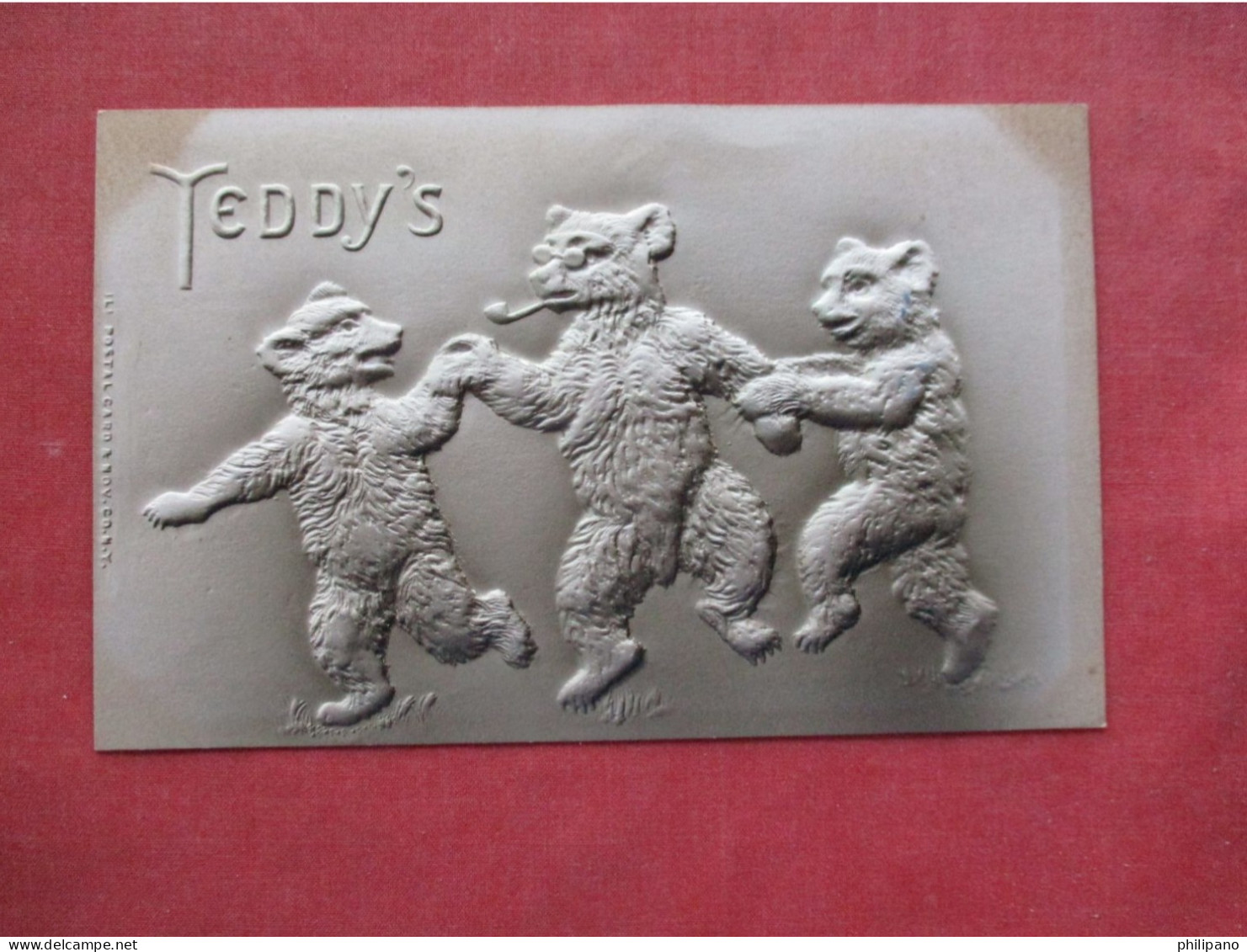 Embossed Teddy's Bears    Ref 6407 - Bären