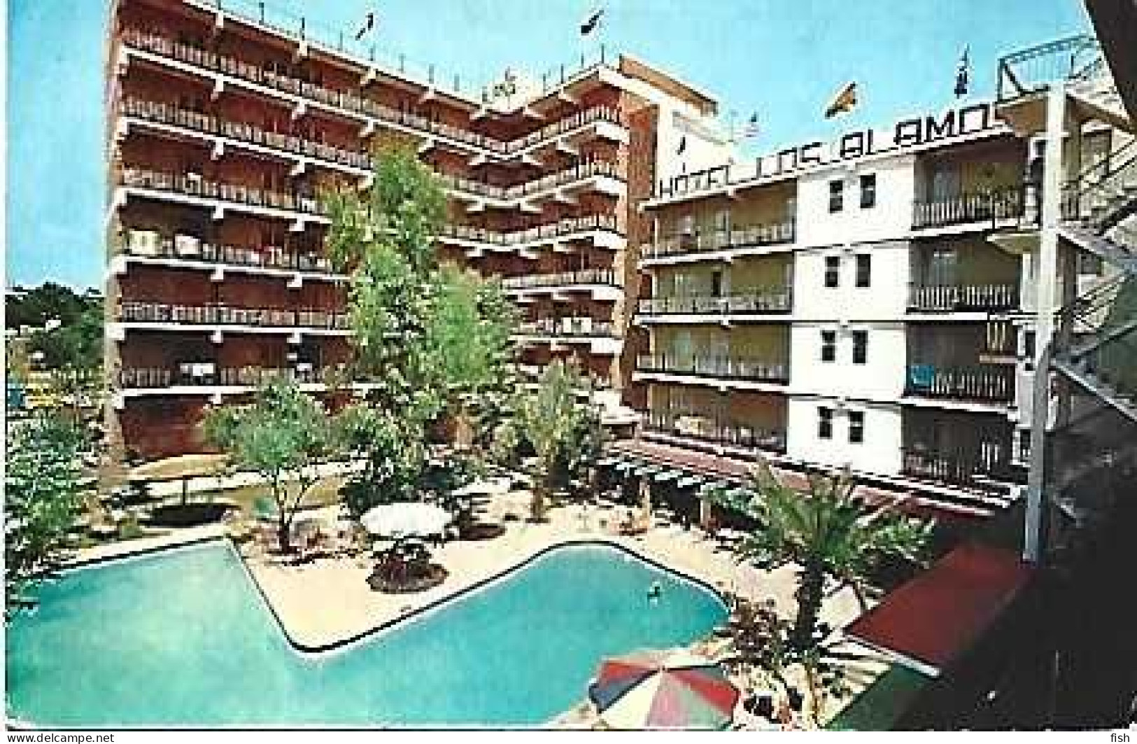 France & Marcofilia, Benidorm, Hôtel Los Alamos, Paris 1981 (7765) - Covers & Documents