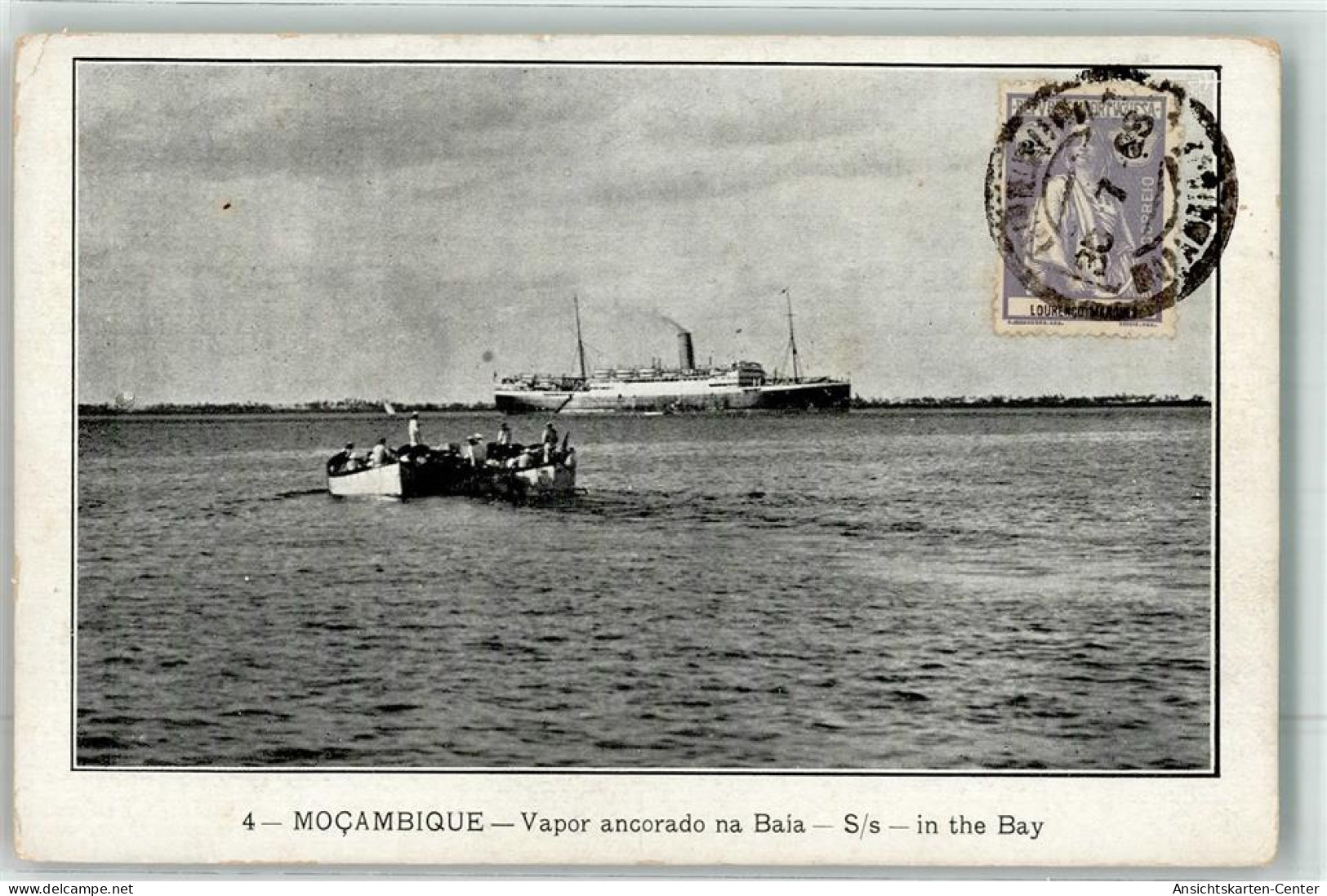 10652108 - Vapor Ancorado Na Baia Passagierdampfer - Mozambico
