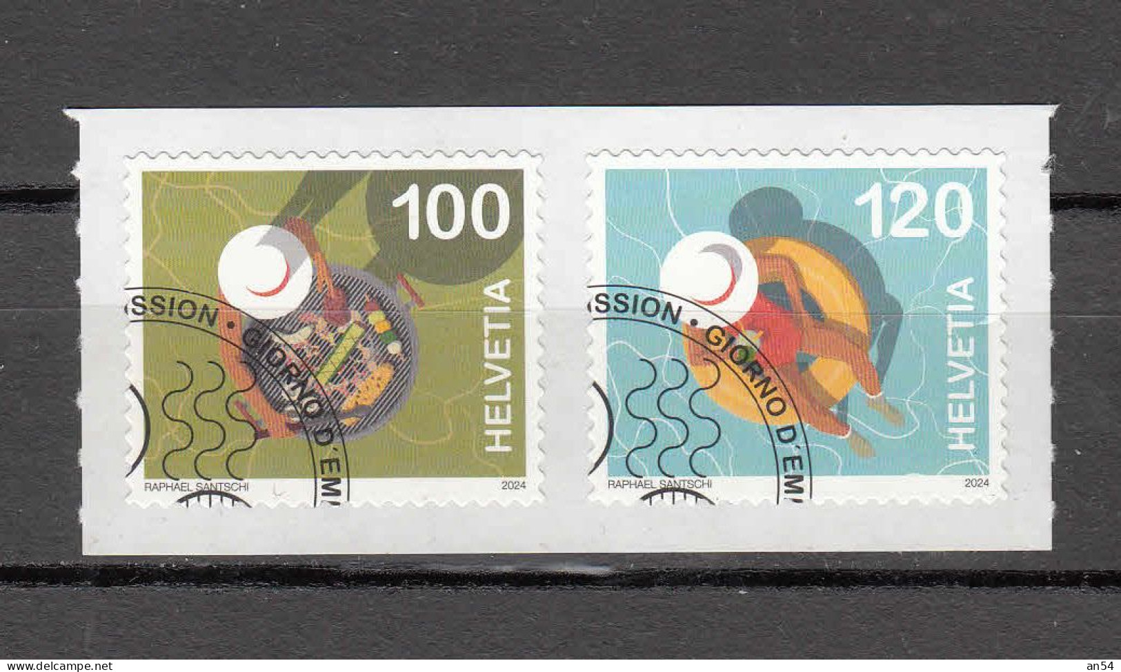 2024   OBLITERATIONS PREMIER JOUR   CATALOGUE SBK - Used Stamps