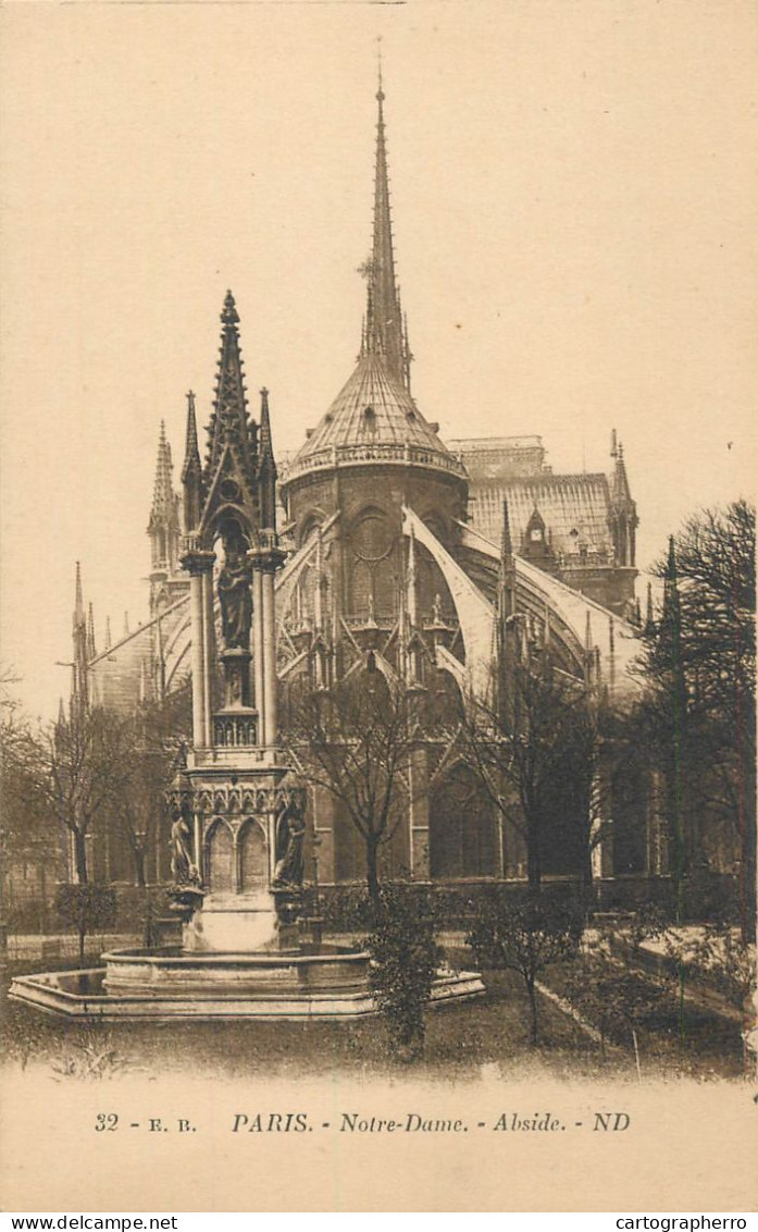 CPA France Notre Dame De Paris - Notre-Dame De Paris