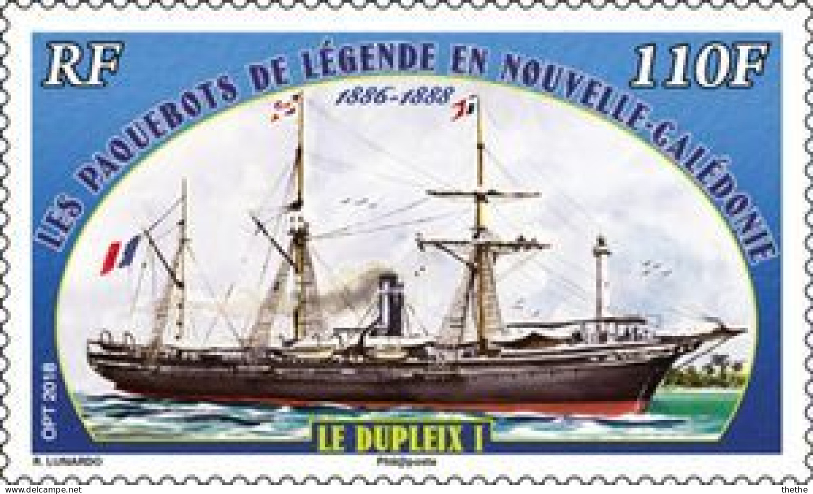 NOUVELLE CALEDONIE - Les Paquebots De Légende En Nouvelle Calédonie : Le Duplex1 - Unused Stamps