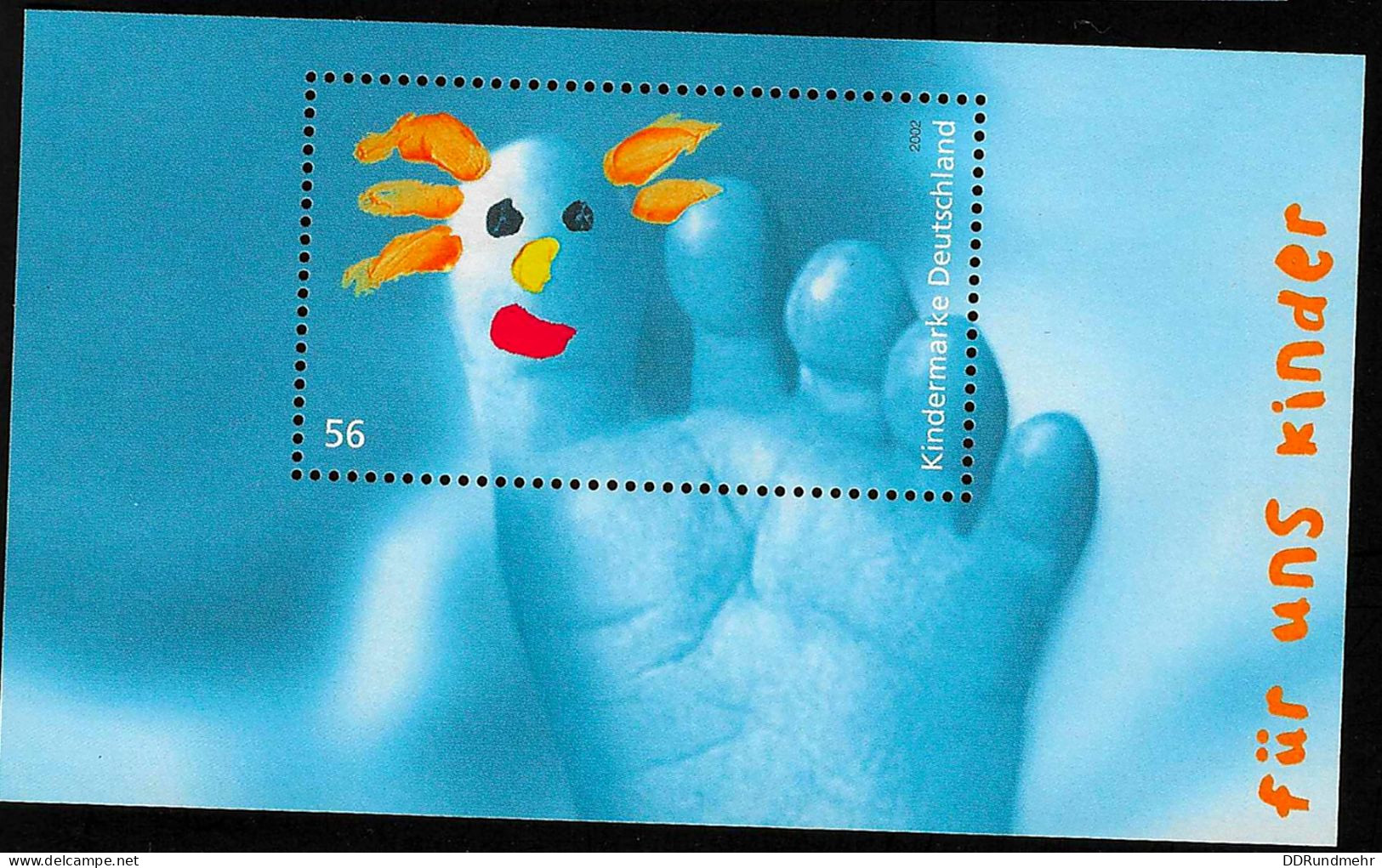 2002 Kinder Michel DE BL60 Stamp Number DE 2178 Yvert Et Tellier DE BF59 Stanley Gibbons DE MS3134 Xx MNH - 2001-2010